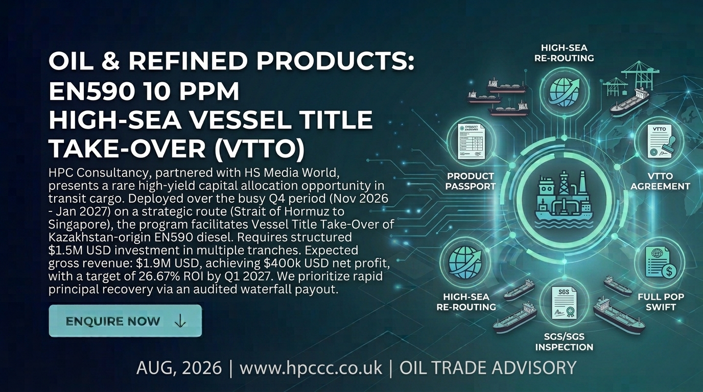 A Guide to Vessel Title Take-Over (VTTO) Deals, Taiwan Energy Classifications, and Strategic Logistics